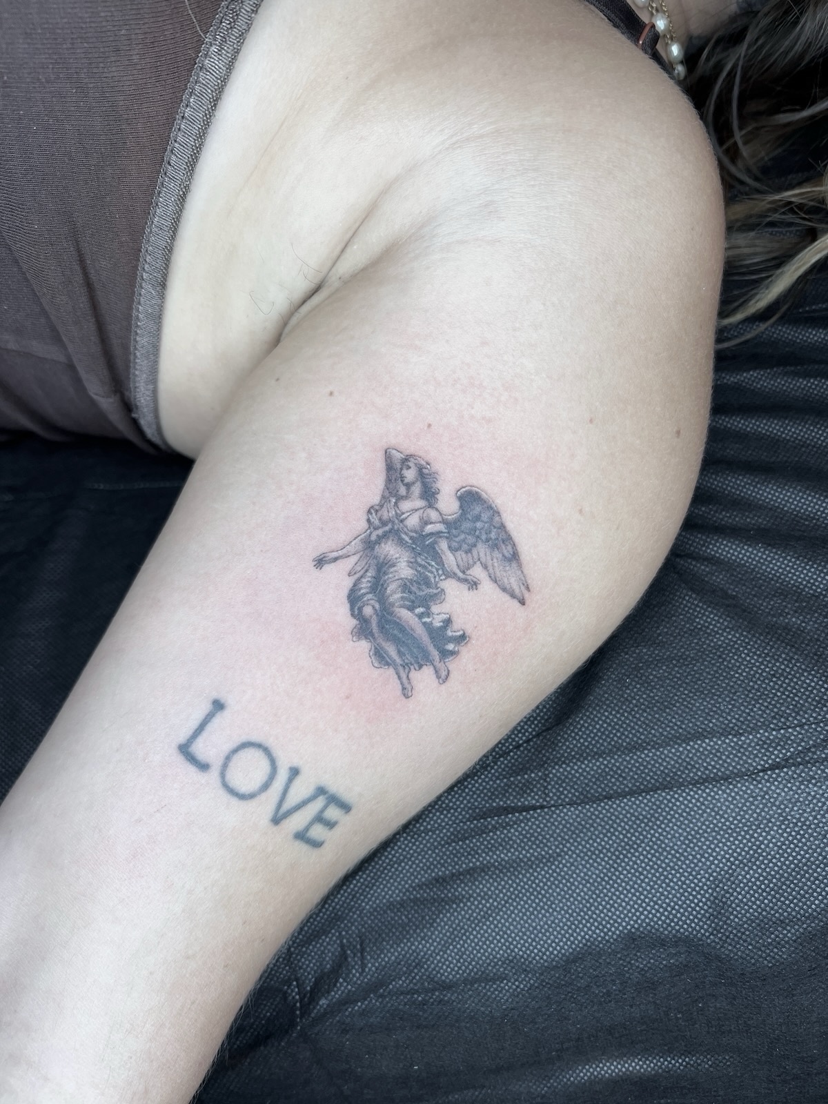 Fine line tattoo by Stephen Carballo